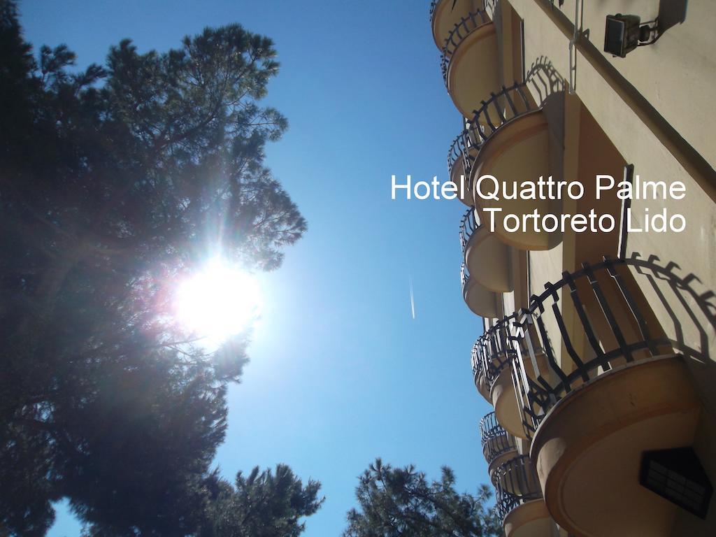 Hotel Quattropalme Tortoreto Εξωτερικό φωτογραφία